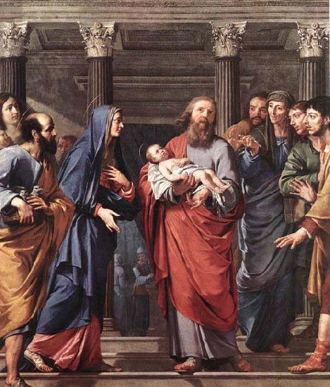 Philippe de Champaigne The Presentation of the Temple china oil painting image